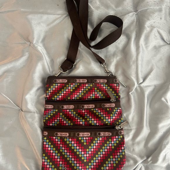 Colorful Chevron Crossbody Bag - Picture 3 of 3